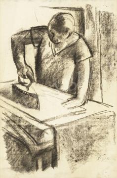 For sale  Szőnyi, István - Ironing woman, mid 1920s  's painting
