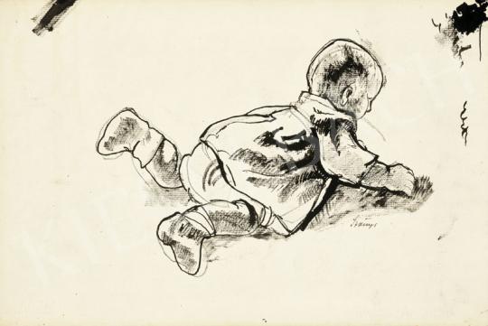 For sale  Szőnyi, István - Child Climbing, circa 1928  's painting