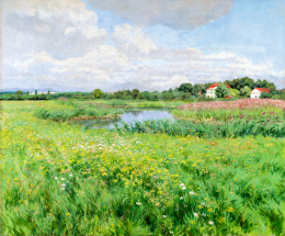  Glatz, Oszkár - Meadow in Spring, 1910s 