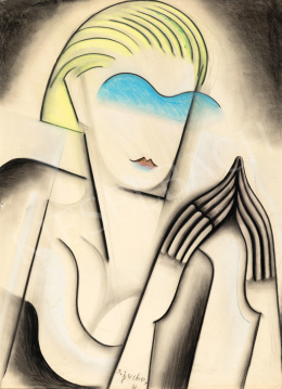  Scheiber Hugó - A modell, 1930 körül 