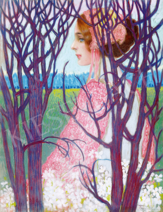  Faragó, Géza - Early Spring (Youthful Beauty), c. 1909 | 73rd Winter Auction auction / 42 Lot