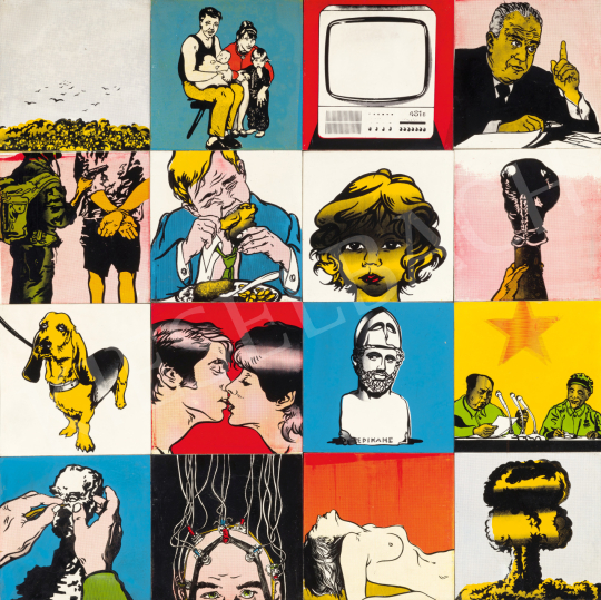  Veszely,Ferenc - Comic Book, Our Century, 1973 | 73rd Winter Auction auction / 83 Lot