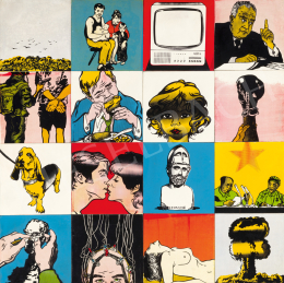  Veszely,Ferenc - Comic Book, Our Century, 1973 