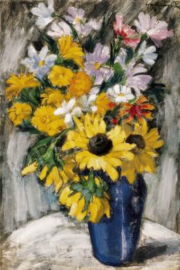 Gadányi, Jenő - Still-Life with a Blue Vase 