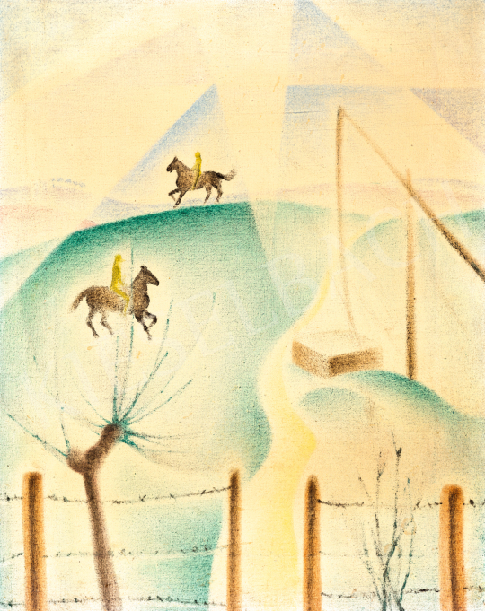  Szücsy, Lili - Riders in the Landscape, early 1930s | 73rd Winter Auction auction / 97 Lot