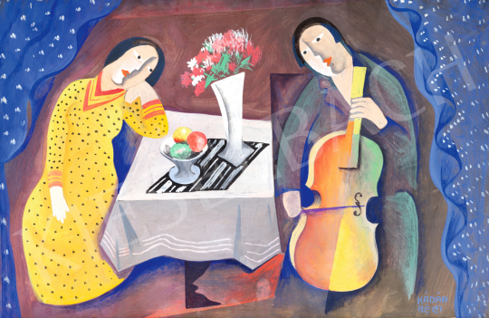 Kádár, Béla - Love (Sound of Music), 1920s | 73rd Winter Auction auction / 113 Lot