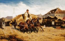 Bensa, Alexander von - At the Market Place in Szolnok 