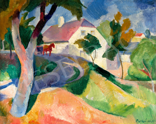  Patkó, Károly - Sunshine in Early Autumn, 1928 | 73rd Winter Auction auction / 134 Lot