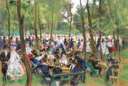 Rippl-Rónai József - Kerti mulatság, 1922 