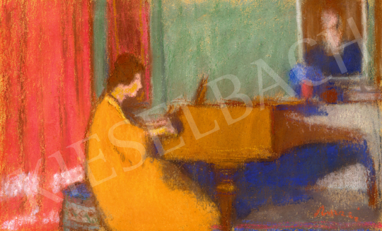 Rippl-Rónai, József - Sound of the Piano | 73rd Winter Auction auction / 140 Lot