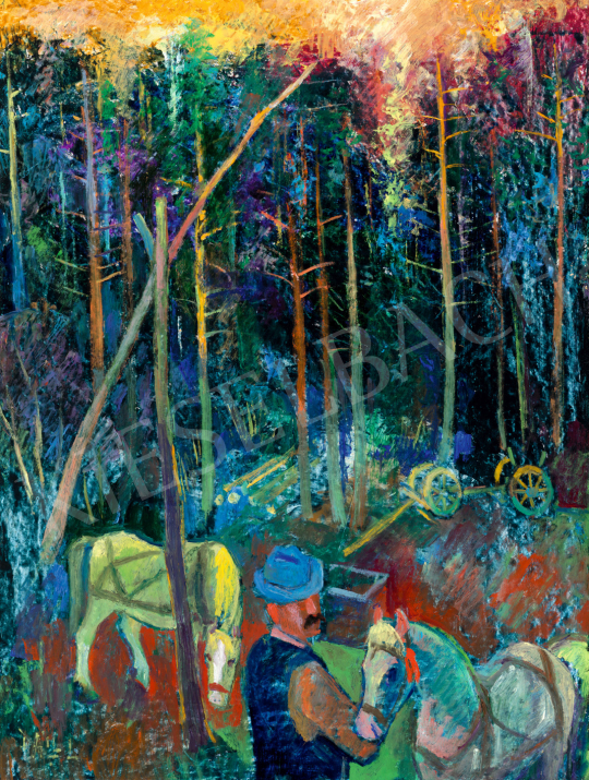  Páll, Lajos - Deep in the Woods | 73rd Winter Auction auction / 142 Lot