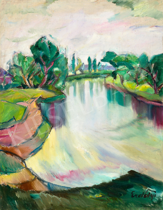 Erdélyi, Béla - River Ung (Uzhhorod), 1929 | 73rd Winter Auction auction / 151 Lot