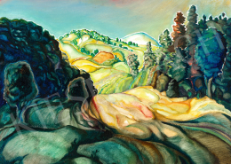  Batthyány, Gyula - Landscape, 1938 