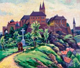 Conrád, Gyula - Veszprém Castle, c. 1920 