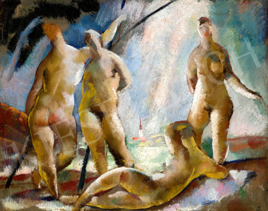 Aba-Novák, Vilmos - Bathers, 1920s | 73rd Winter Auction auction / 186 Lot