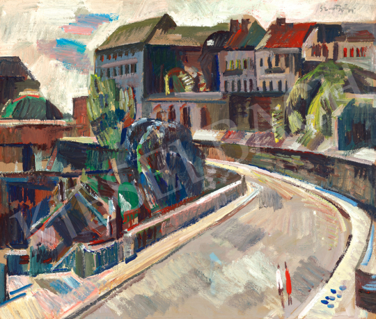 Szentgyörgyi, Kornél - Buda Castle (Hunyadi János Street) | 73rd Winter Auction auction / 187 Lot