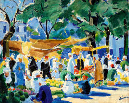  Móricz, Margit, - Algerian Bazaar, 1930s 