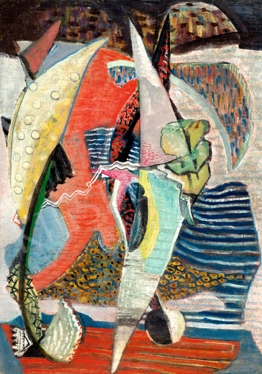 Martinszky, János - Composition, second half of 1940s | 73rd Winter Auction auction / 199 Lot