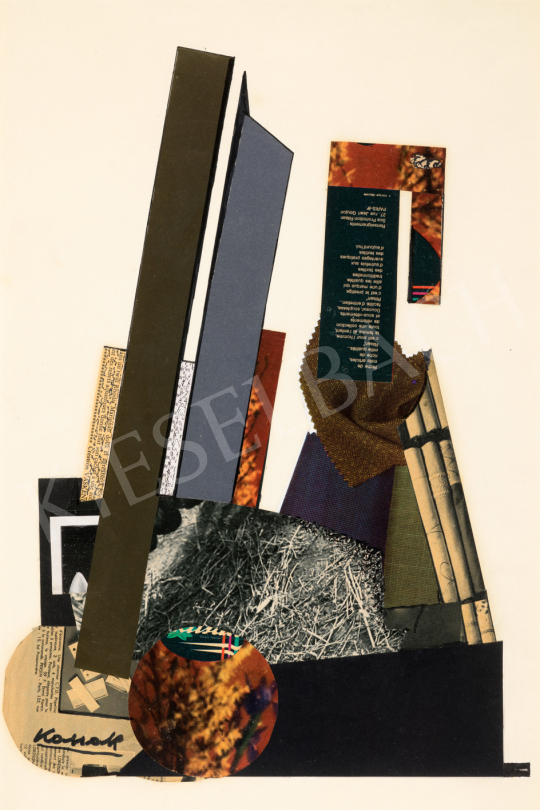  Kassák, Lajos - Composition, 1965 | 73rd Winter Auction auction / 208 Lot