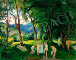  Boldizsár, István - Bathing Woman of Nagybánya, 1930 