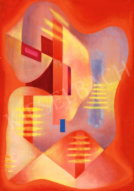  Rafael, Győző Viktor - Composition with Transitions, 1960s | 73rd Winter Auction auction / 254 Lot