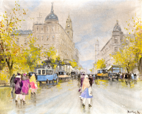  Berkes, Antal - Metropolitan Hustle and Bustle   | 73rd Winter Auction auction / 163 Lot