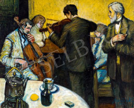 For sale  Szentes, Béla - Café in Paris, 1922 's painting