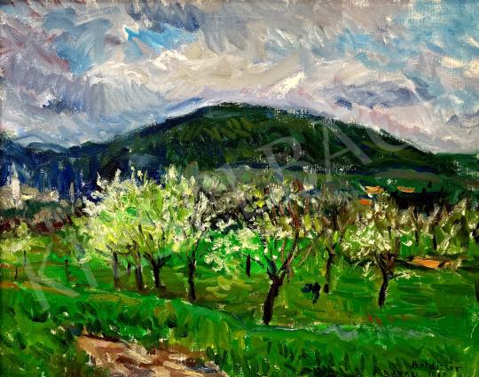  Boldizsár István - Balatonarács (Tihany), 1967 festménye