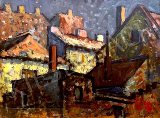  Lukács, Ágnes - Szentendre rooftops  painting