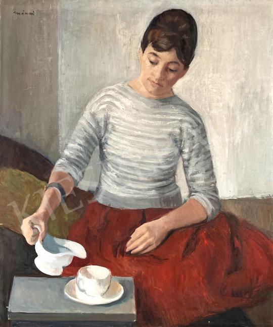 For sale Mácsai, István - Tea lady 's painting