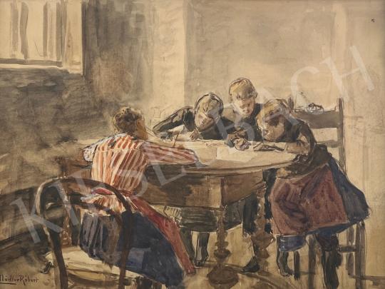 For sale  Nádler, Róbert - School, lesson  's painting