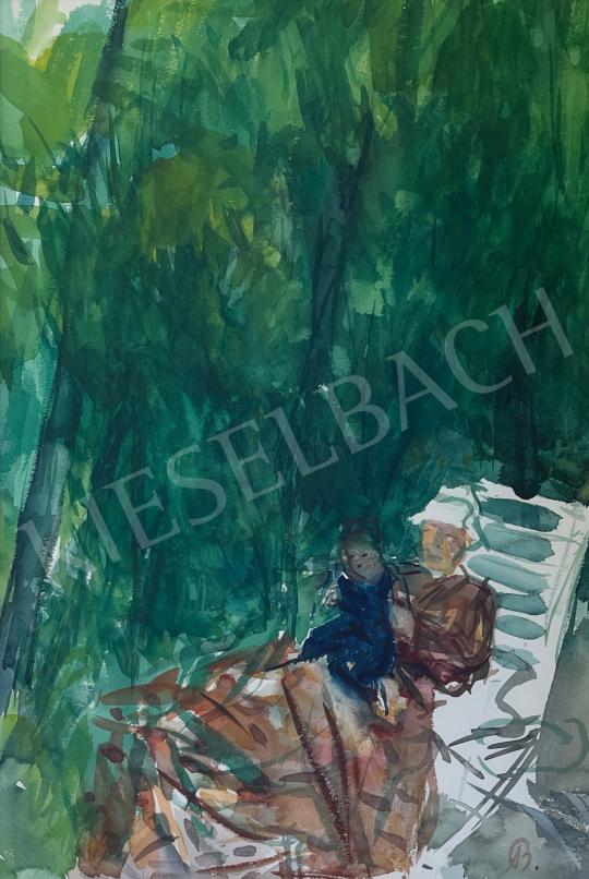  Bernáth, Aurél - Garden painting