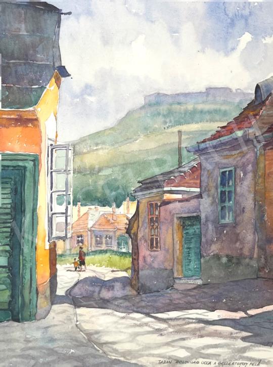 For sale  Jálics János - Tabán, Holdvilág street, 1933  's painting