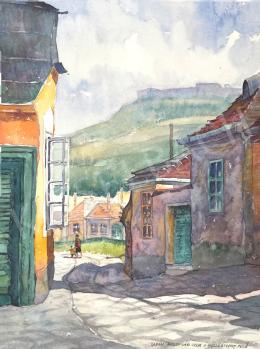  Jálics János - Tabán, Holdvilág street, 1933  