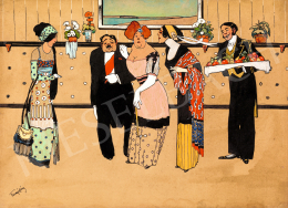  Faragó, Géza - Soiree, 1910s 