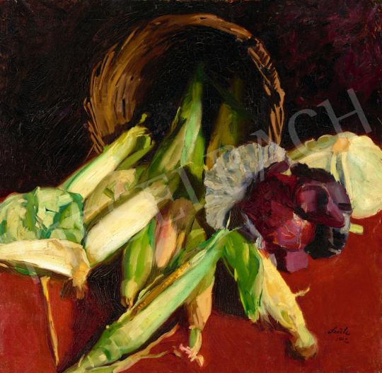 For sale Szüle, Péter - Kitchen Still Life, 1912 's painting