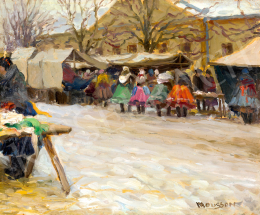  Mousson, Tivadar - At the Marketplace 