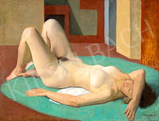 Eladó Vinkler László - Római akt (Műteremben), 1935 festménye