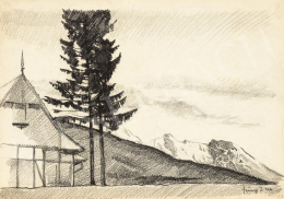  Szőnyi, István - Resort with Pines, 1916 