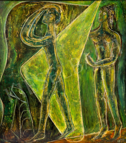  Ozere, Manit (Frigyes Hauser) - Adam and Eve, 1960s 