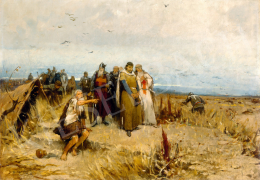 Deák Ébner, Lajos - After the Mongolian Invasion, c. 1886 