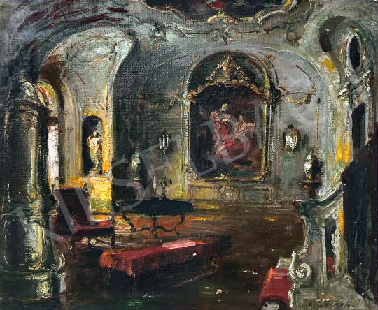 Székely, Árpád (ádámosi) - Castle interior painting