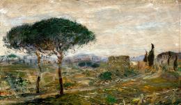  Magyar Mannheimer, Gusztáv - Italian landscape 