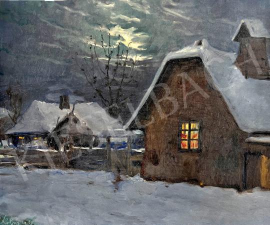 For sale Kóbor, Henrik - Night Street, 1920  's painting