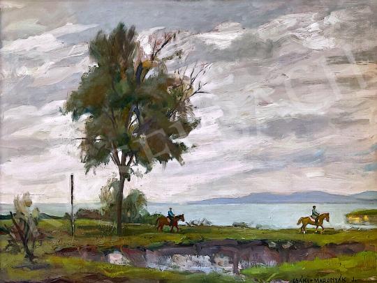 For sale  Csáki-Maronyák, József - Riders on the shores of Lake Balaton 's painting