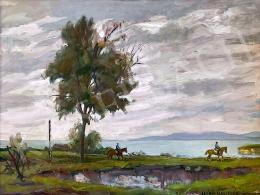  Csáki-Maronyák, József - Riders on the shores of Lake Balaton 