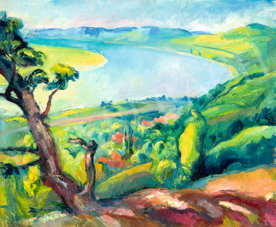  Szőnyi, István - Danube Bend at Zebegény, 1927 | 74. Spring auction auction / 43 Lot