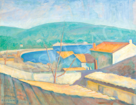  Czigány, Dezső - Cote d’Azur (Nice Landscape), c. 1927 | 74. Spring auction auction / 84 Lot