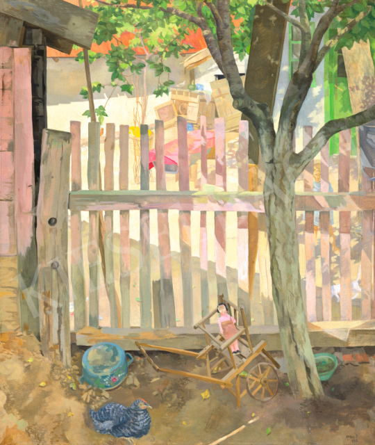  Duray, Tibor - Yard with Sun and Shade (Szolnok Yard), 1936 | 74. Spring auction auction / 106 Lot