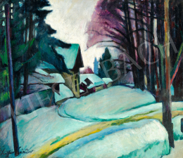 Ziffer Sándor - Téli Nagybánya, 1924 